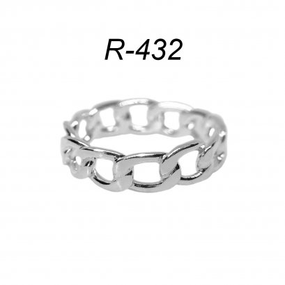 CHAIN MEDIUM SILVER 925 RING