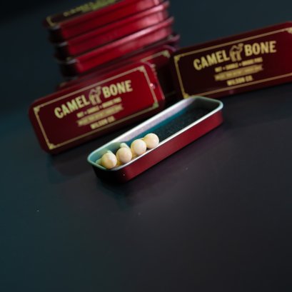 Camel Bridge Pins Guitar Custom บริดพินกีตาร์กระดูกอูฐ (no dot inlay)