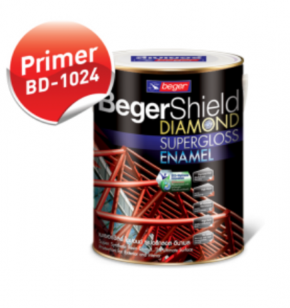 เบเยอร์ชิลด์ ไดมอนด์ สีรองพื้นกันสนิม #BD-1024(สีแดง)