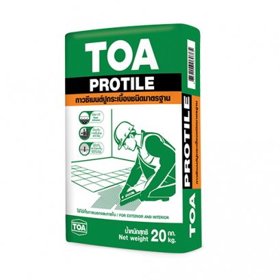 TOA1F-2 กาวซีเมนต์ ทีโอเอ โปรไทล์ ( ถุงเขียว )