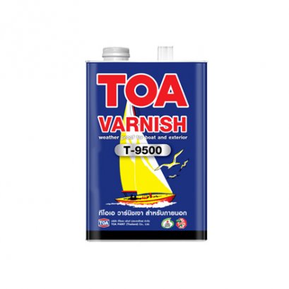 TOA4D-8 ทีโอเอ วาร์นิชเงา สำหรับภายนอก