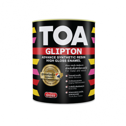 TOA8A-10 ทีโอเอ กลิปตั้น สีน้ำมันเคลือบเงา