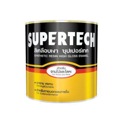 TOA8A-5 ซุปเปอร์เทค สีเคลือบเงา สําหรับภายนอกและภายใน