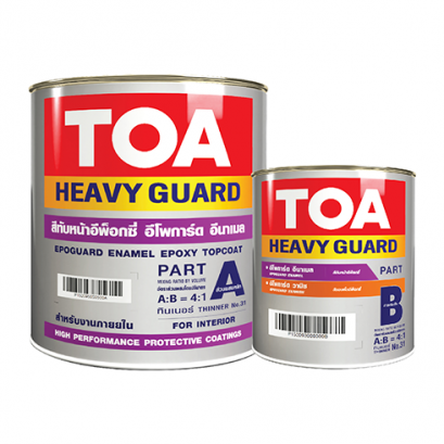 TOA9A-5 ทีโอเอ อีโพการ์ด อีนาเมล สีทับหน้าอีพ็อกซี่ 2 ส่วน สำหรับงานภายใน