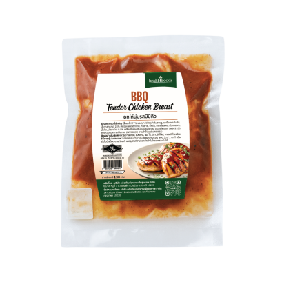 อกไก่นุ่ม รสบาบีคิว BBQ Tender Chicken Breast