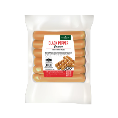 ไส้กรอกพริกไทยดำ Black Pepper Sausage