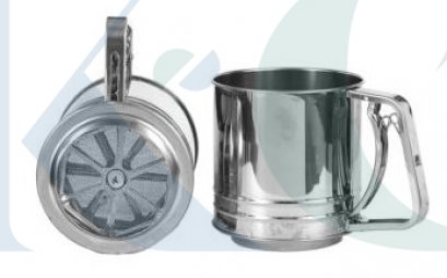 กระป๋องร่อนแป้งสแตนเลส