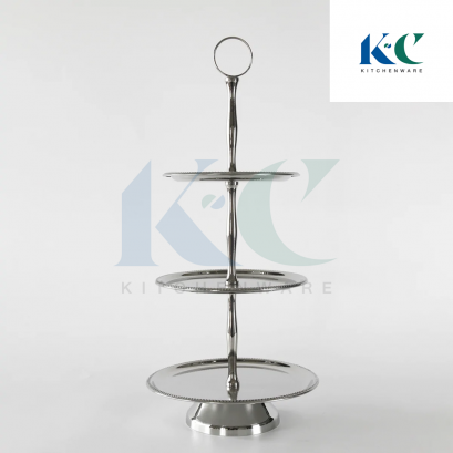 ชั้นวาง โชว์อาหาร 3 ชั้น 3-Tier Tea Stand
