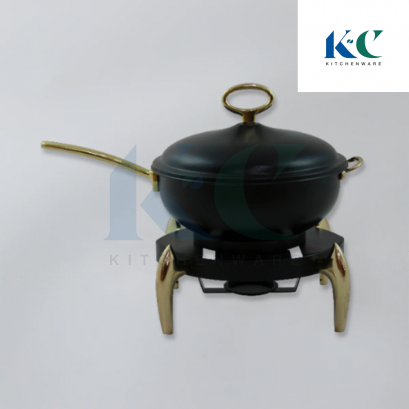 ชุ่ดอุ่นอาหารแบบกลม Chafing Dish wok style