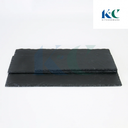 หินลาวา ทรงสี่เหลี่ยม Rectangular Slate Platters