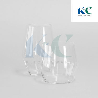 แก้วน้ำ แบบบาง แตกยาก ทรงเพชร Tumblers FINO