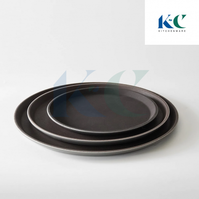 Round Non-Skid Trays - PP Plastic