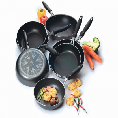 กระทะนอนสติ๊ก รุ่น เจมินี่ (Zebra)