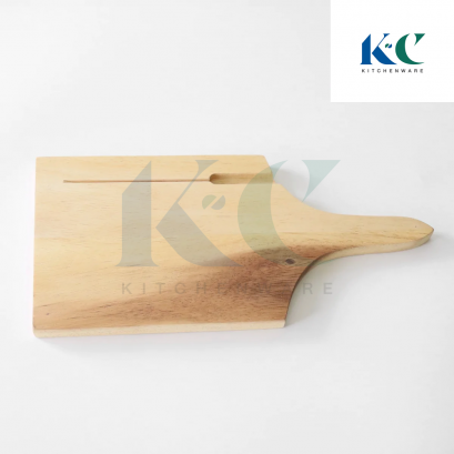 เขียงไม้ Cutting Board with Knife Slot