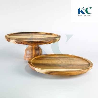 แท่นวางเค้ก ไม้จามจุรี