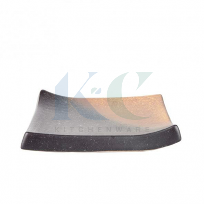 จานยากิโมโนะ 8.5X6.5 นิ้ว VOLCANO