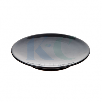 จานซูชิดำ 6.25 นิ้ว