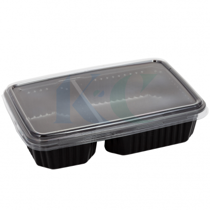 ชุดกล่องอาหาร 2 ช่อง (50ชุด)