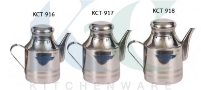 กาใส่น้ำมันแบบหัวกลม สแตนเลส