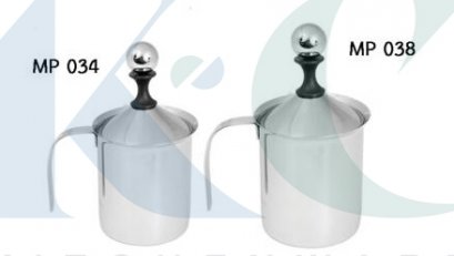 โถตีฟองนมสแตนเลส