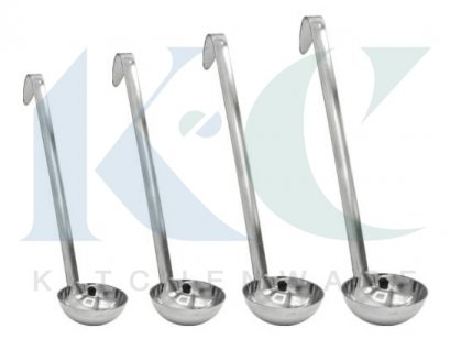 กระบวยสแตนเลสด้ามงอ