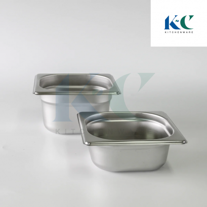 อ่างใส่อาหาร 1/6 สแตนเลส
