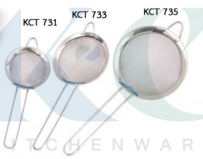 กระชอนสแตนเลสก้นกลม