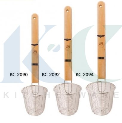 ตะกร้อลวกเส้นด้ามไม้