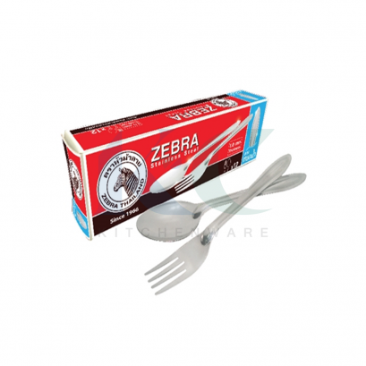 ช้อน&amp;ส้อม ลายหยดน้ำ