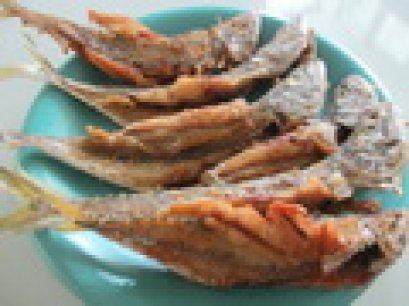 ปลาอินทรีย์แช่น้ำปลาทอด(มินิ)