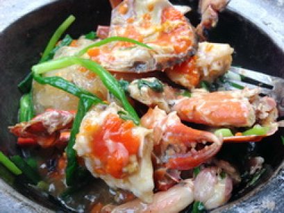สมศักดิ์ กุ้ง+ปู อบวุ้นเส้น