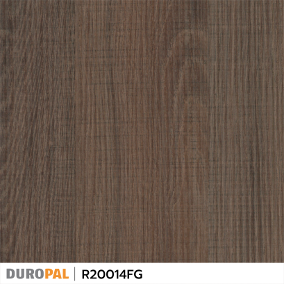ลามิเนตปิดผิว R20014FG Brown Santana Oak แบรนด์ Duropal