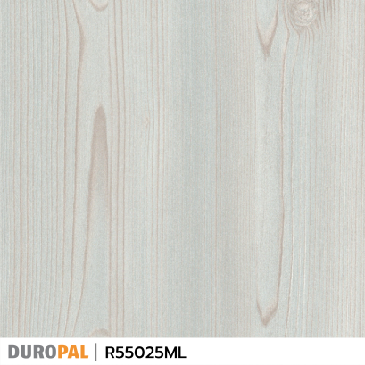 ลามิเนตปิดผิว R55025ML Baltico Pine White แบรนด์  Duropal