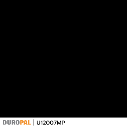 ลามิเนตปิดผิว U12007MP Graphite Black แบรนด์  Duropal