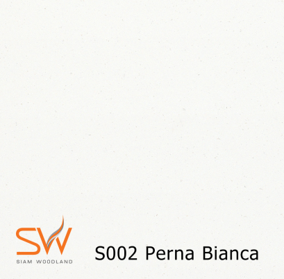 Solid Surface - Perna Bianca S002 หินสังเคราะห์สีขาว