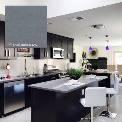 หินสังเคราะห์สีเทา