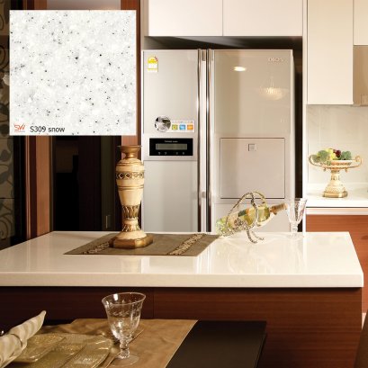 หินสังเคราะห์สีขาว