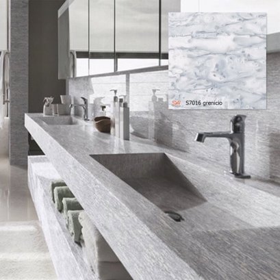 หินสังเคราะห์สีเทา