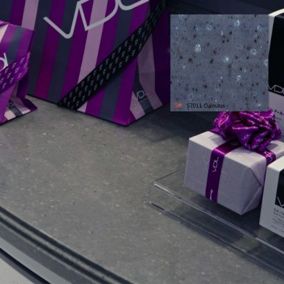 หินสังเคราะห์สีเทา