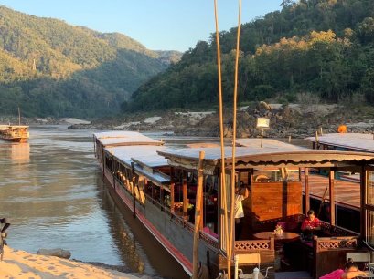 Slow boat from Chiang Rai to Luang Prabang 2 Days 1 Night