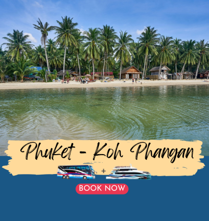 Phuket to Koh Phangan (Bus+Catamaran)