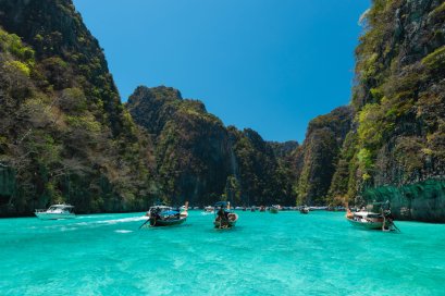 ONE DAY TRIP PHI PHI + MAITON +ISLAND SUNSET  (WHALE SHARK FLEET)