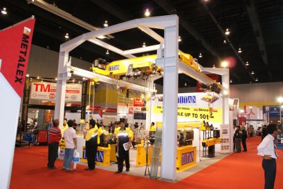 บรรยากาศภายในงาน Thai Metalex 2009