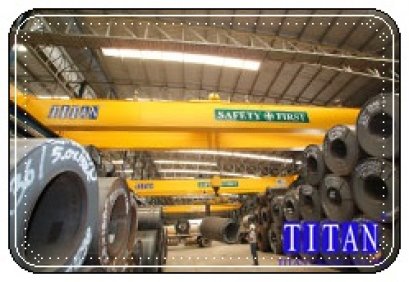 เครนเหนือศีรษะ แบบคานคู่ น้ำหนักยก 30 ตัน กว้าง 24 เมตร ยกสูง 9 เมตร รางวิ่งยาว 255 เมตร