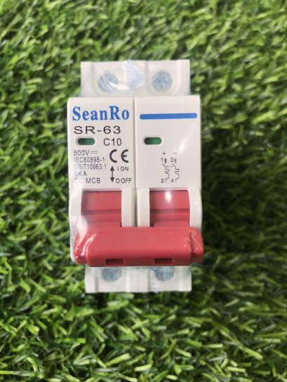 DC breaker MCB, 10A, 500V