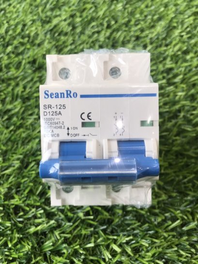 125A DC  breaker  MCB 2P ( 4kV / 10kA )