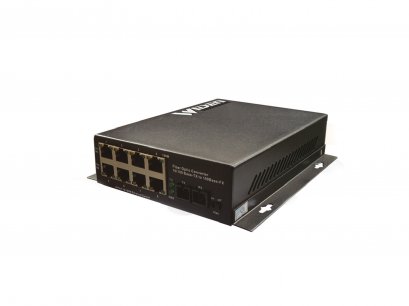 WDM Media Converter 10/100 Single Mode ,8 Port RJ45 ยี่ห้อ WIDEN