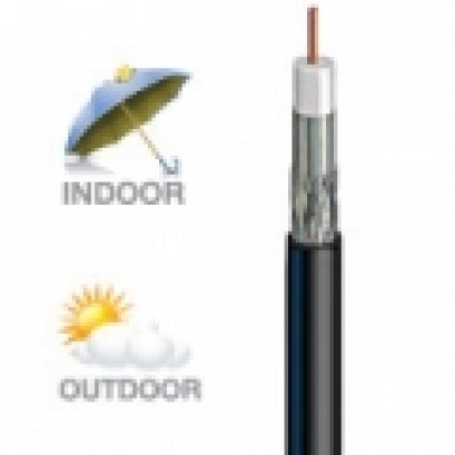 สายนำสัญญาณรุ่น F1160BV  สีดำ ยี่ห้อ CommScope