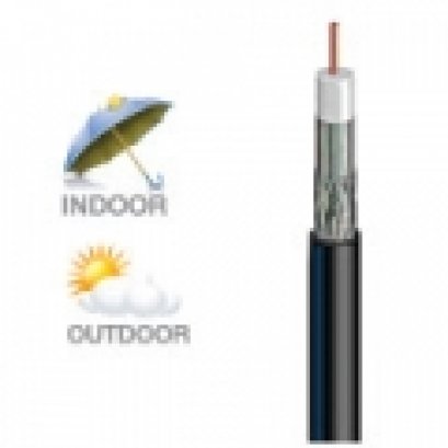 สายนำสัญญาณรุ่นLT600BV  สีขาว ยี่ห้อ LEOTECH (dBy)