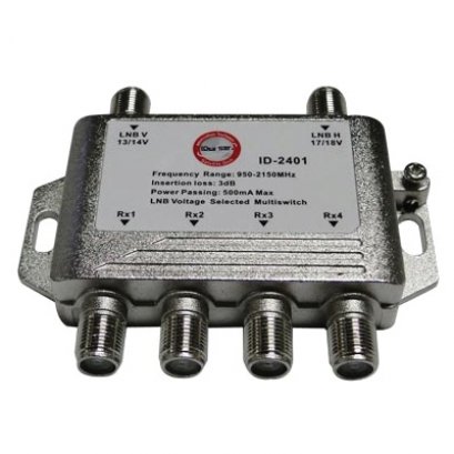 อุปกรณ์ตัดต่อรุ่น ID 2X4 ยี่ห้อ IDEASAT